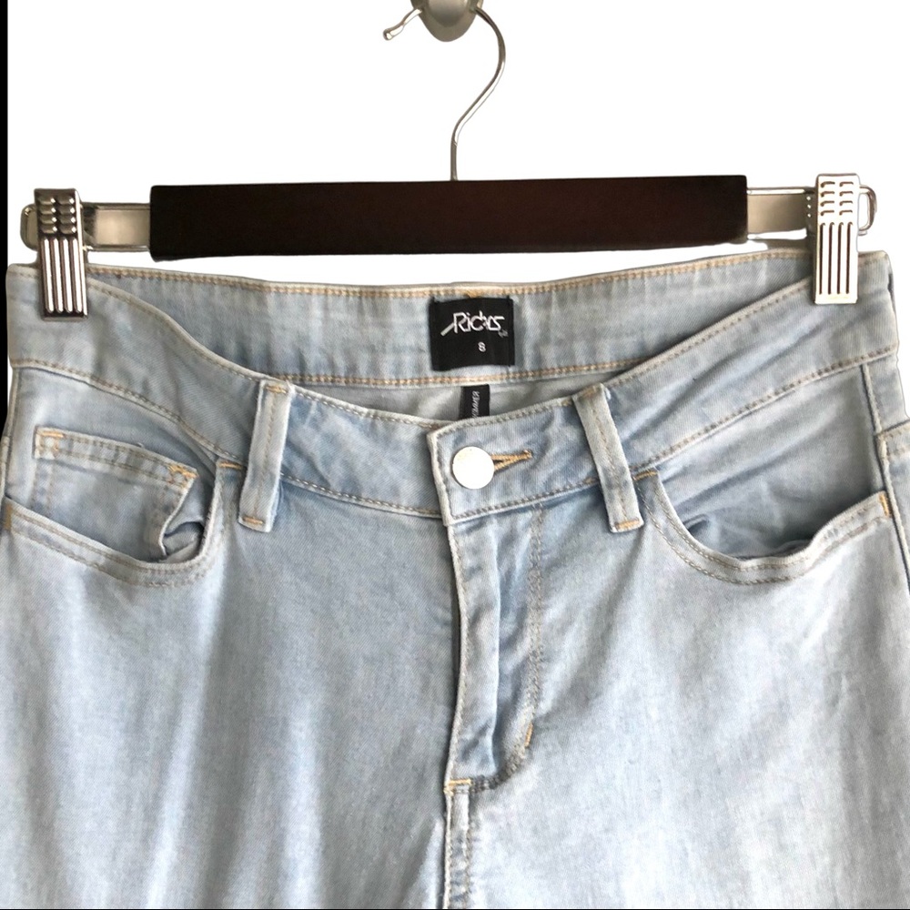 Riders by Lee Light Blue Denim Jeans Size 8 - Picture 3 of 4